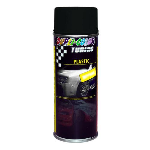 Dupli-Color Plastik-Lack schwarz matt (400ml)